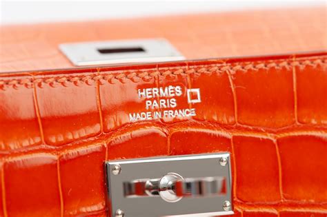 hermes stamps on bag.